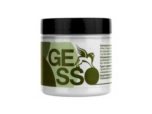 Gesso universal primer for oil and acrylic paints - Renesans - translucent, 110 ml