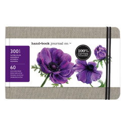 Watercolor 100% Cotton Hand Book Journal Co. 20 x 13 cm - Speedball - 30 sheets
