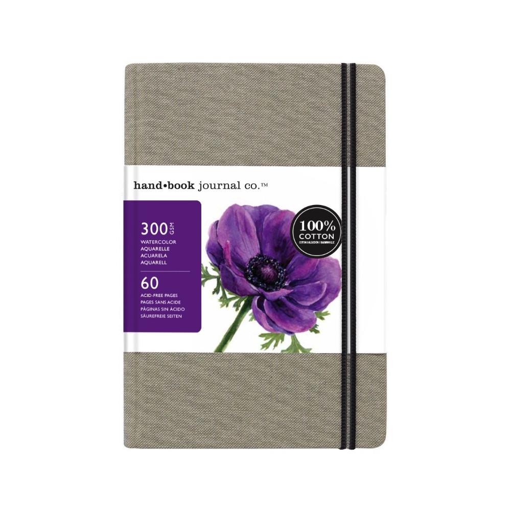 copy of Watercolor 100% Cotton Hand Book Journal Co. 13 x 20 cm - Speedball - 30 sheets
