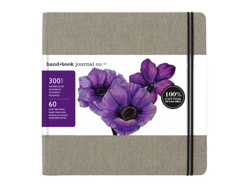 Szkicownik do akwareli 100% Cotton Hand Book Journal Co. 20 x 20 cm - Speedball - 30 ark.