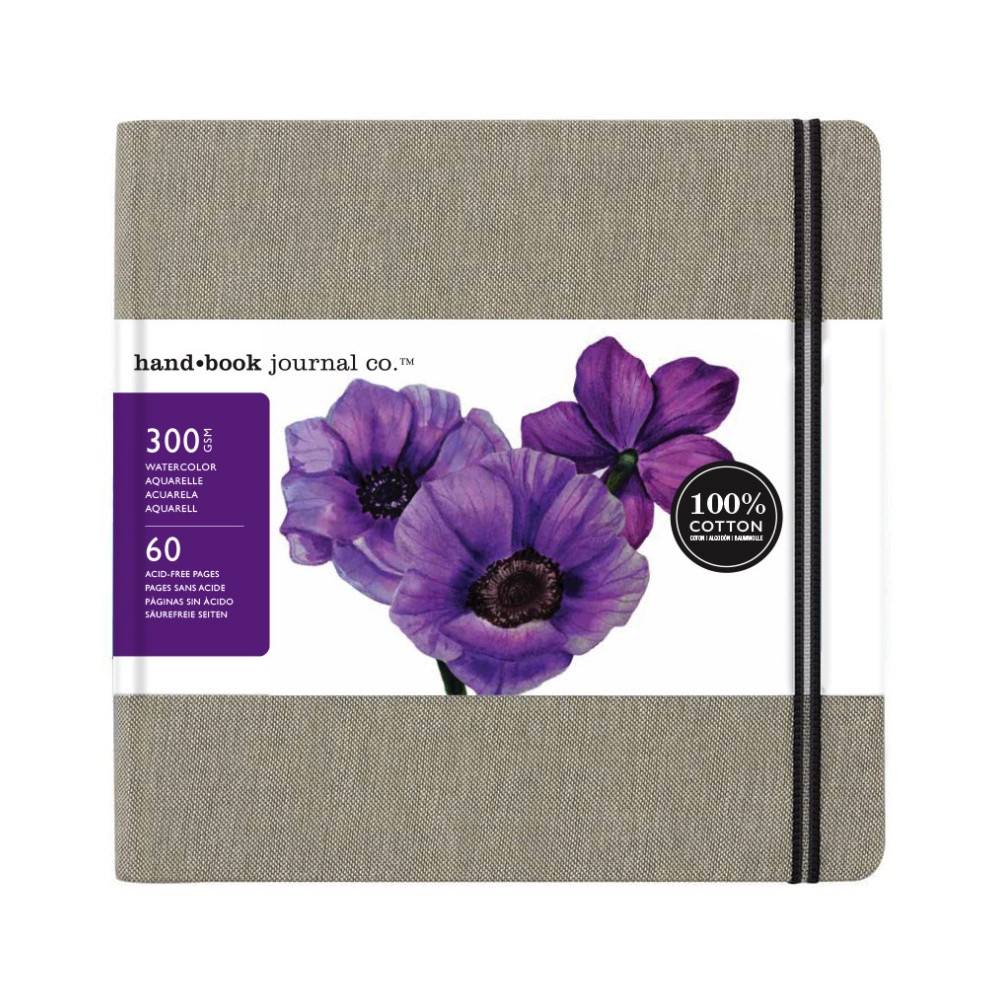 Szkicownik do akwareli 100% Cotton Hand Book Journal Co. 20 x 20 cm - Speedball - 30 ark.
