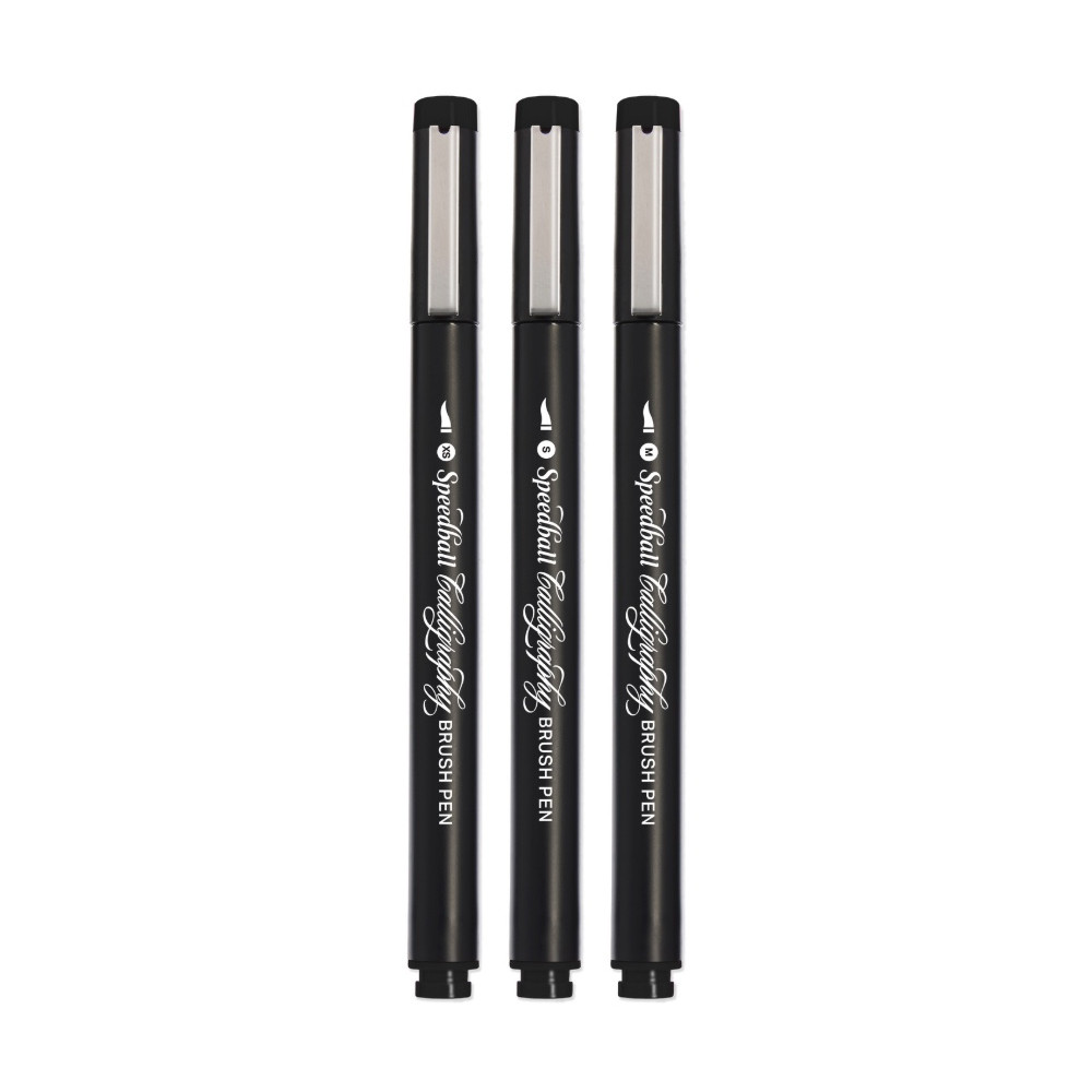 Set of Hand-Lettering brush markers - Speedball - 3 pcs.