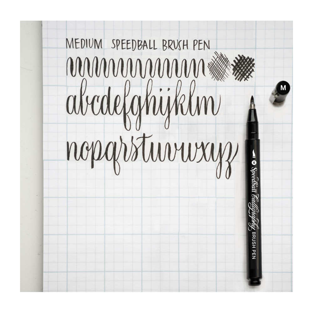 Set of Hand-Lettering brush markers - Speedball - 3 pcs.