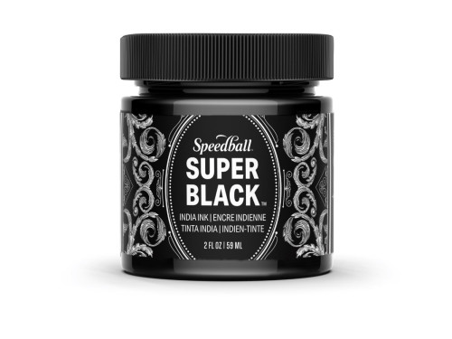 Tusz do kaligrafii India Ink - Speedball - Super Black 59 ml