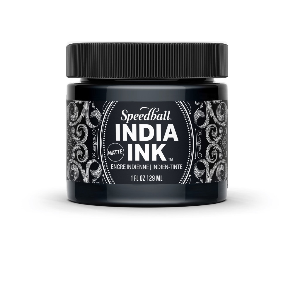 India Ink - Speedball - Black Velvet 29 ml