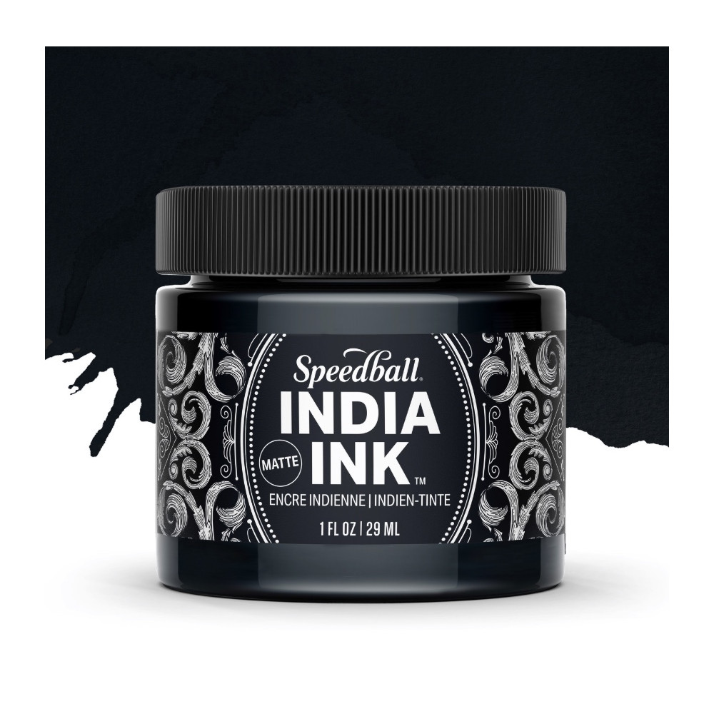 India Ink - Speedball - Black Velvet 29 ml