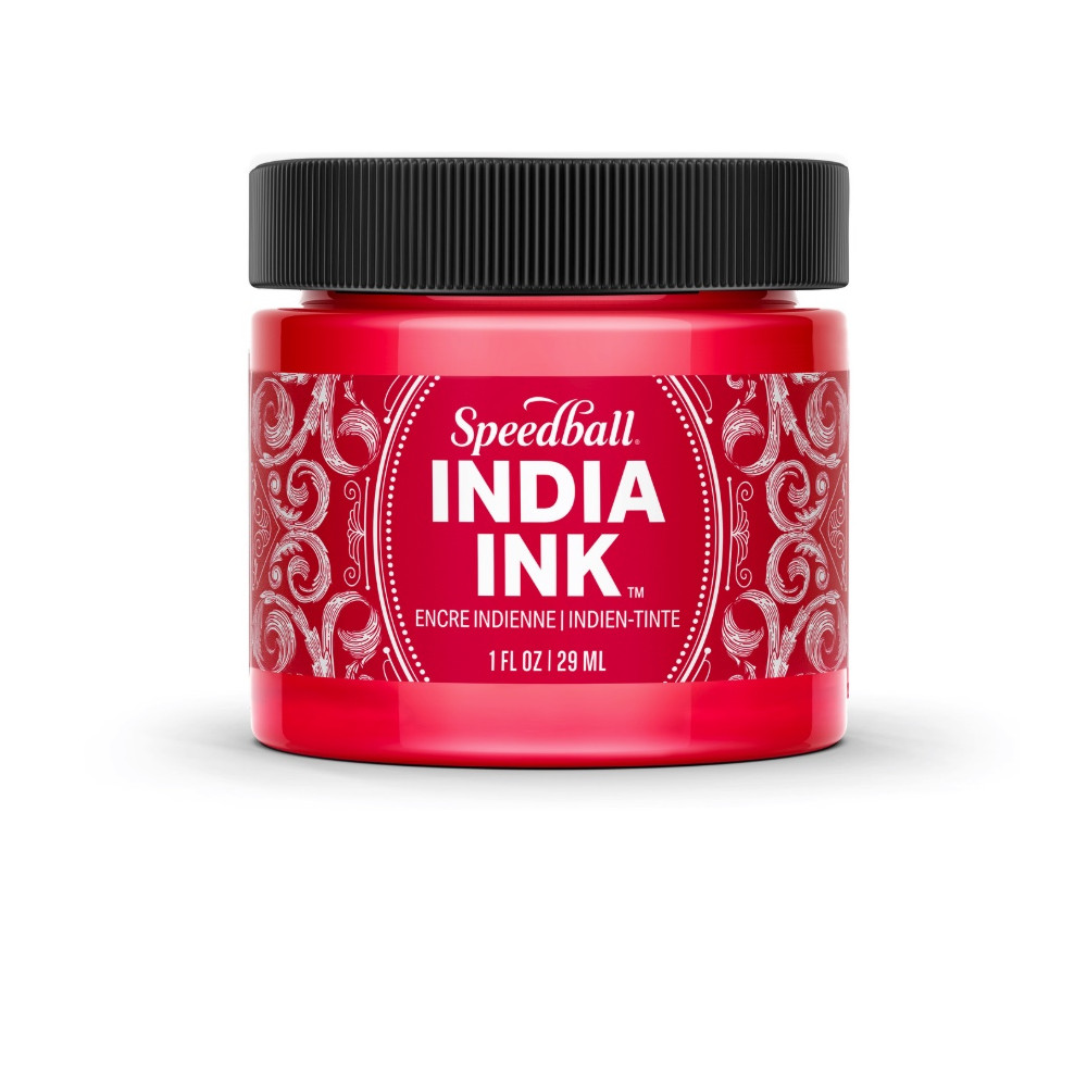 India Ink - Speedball - Ruby 29 ml