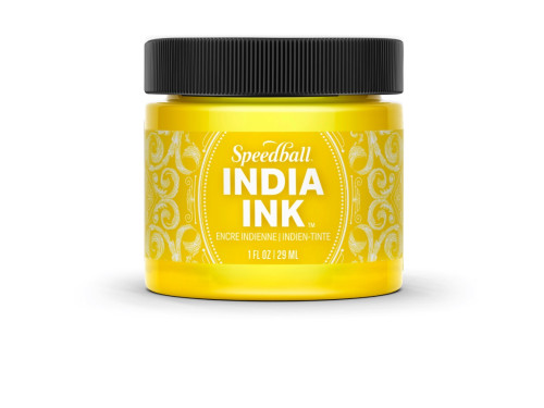 Tusz do kaligrafii India Ink - Speedball - Canary 29 ml