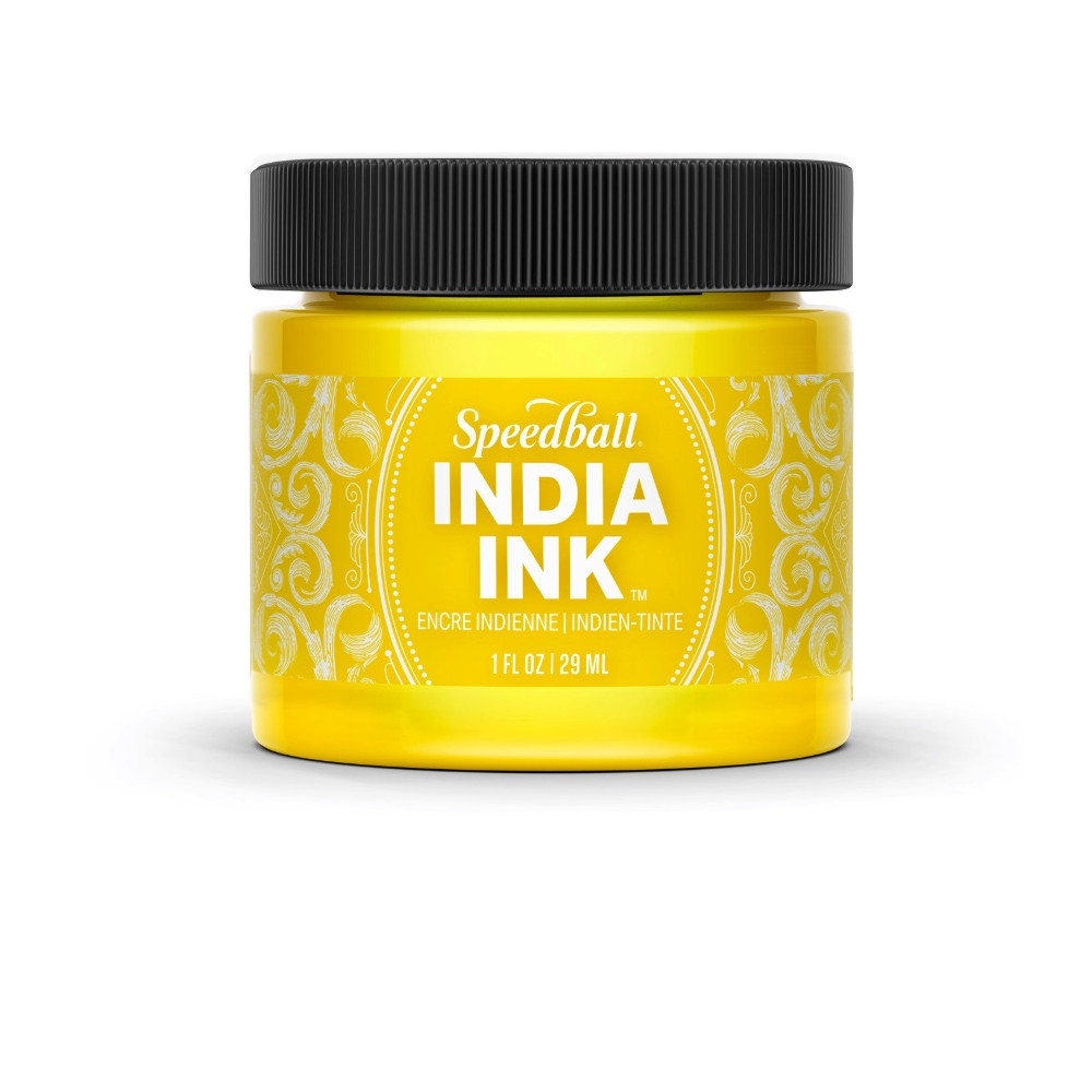Tusz do kaligrafii India Ink - Speedball - Canary 29 ml