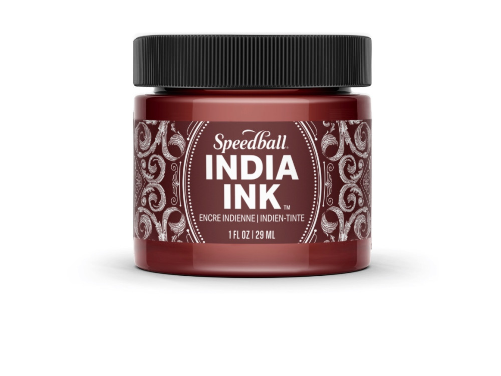 Tusz do kaligrafii India Ink - Speedball - Brown Quartz 29 ml