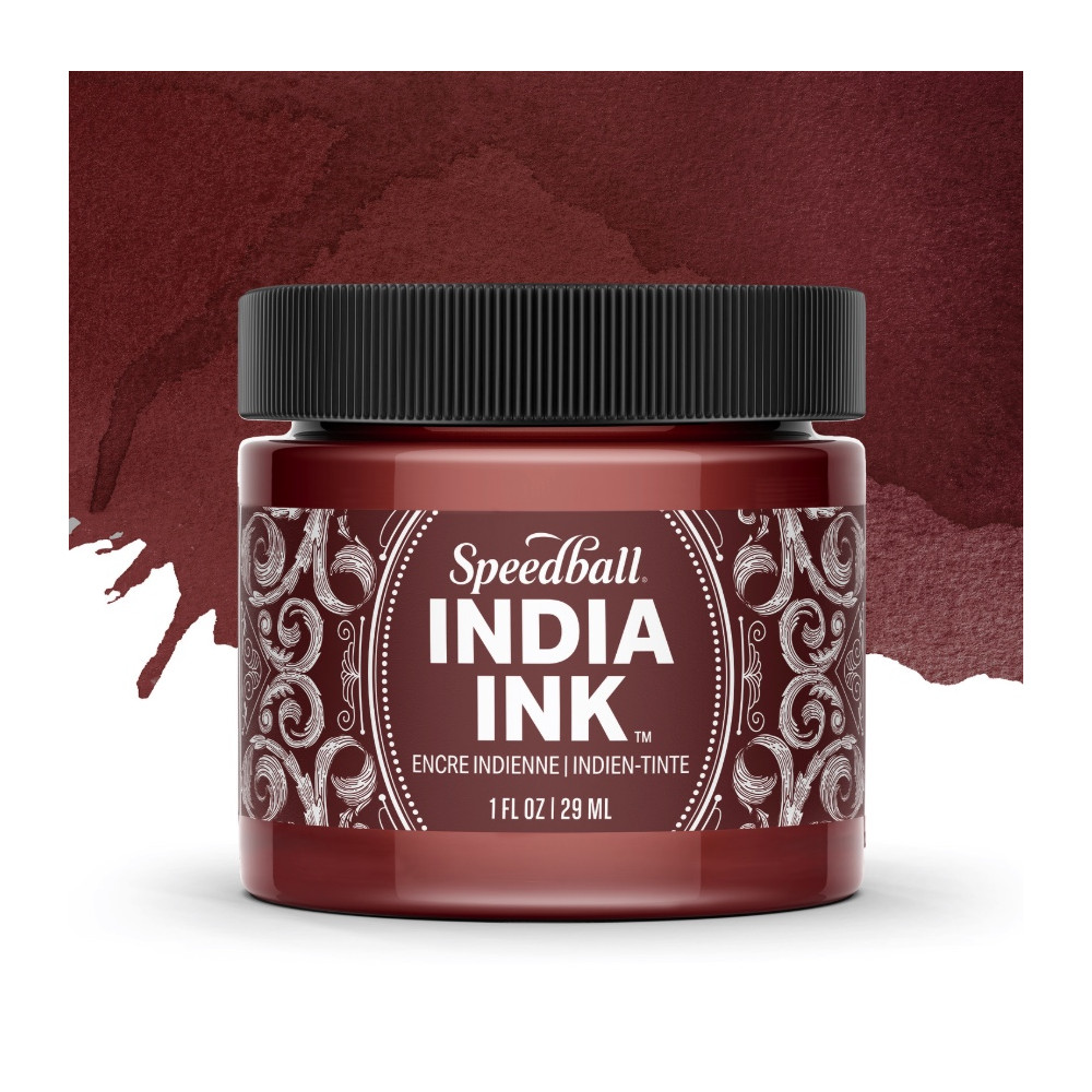 Tusz do kaligrafii India Ink - Speedball - Brown Quartz 29 ml
