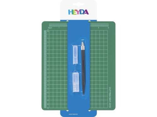 Craft Knife + Cutting Mat - Heyda