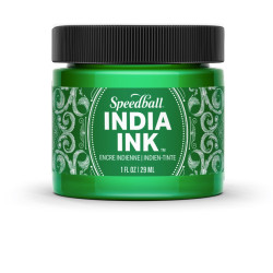 India Ink - Speedball - Bright Emerald 29 ml
