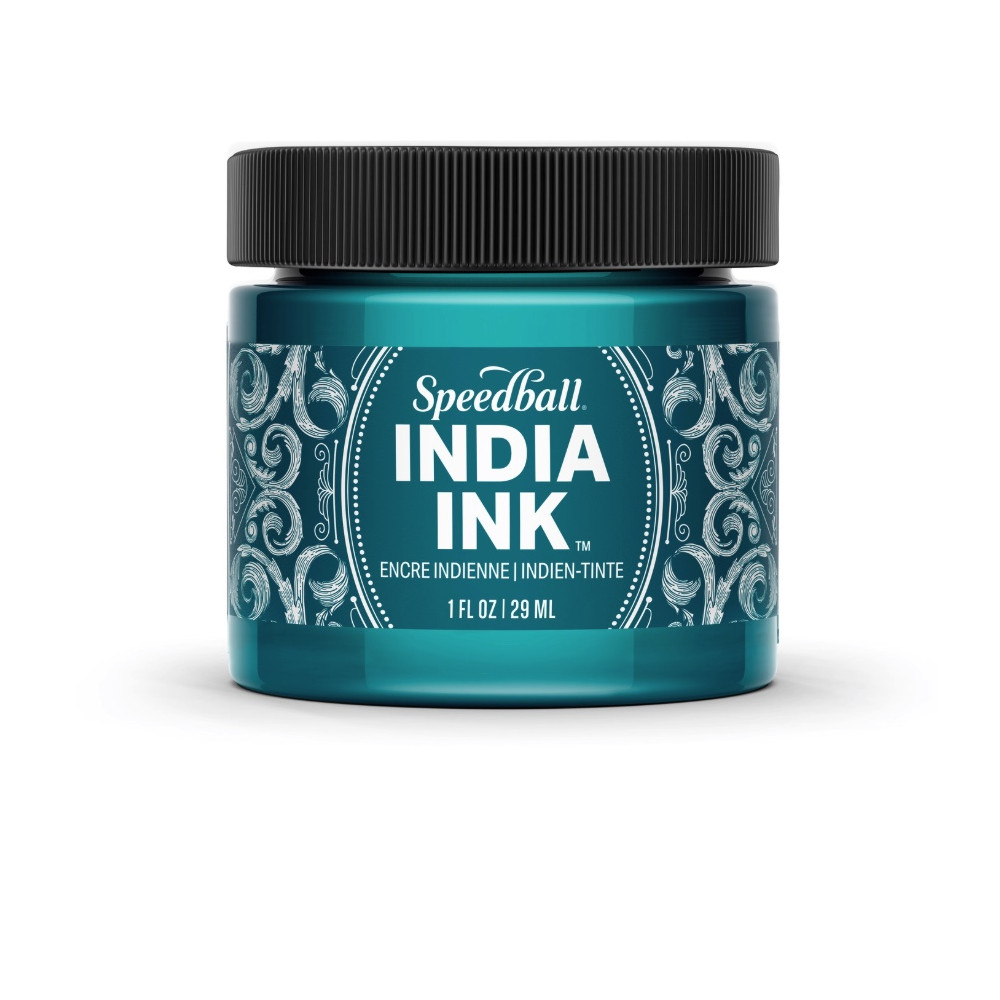 India Ink - Speedball - Teal Agate 29 ml