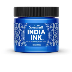 Tusz do kaligrafii India Ink - Speedball - Sapphire 29 ml