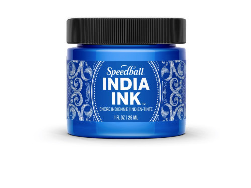 Tusz do kaligrafii India Ink - Speedball - Sapphire 29 ml