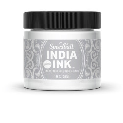 India Ink - Speedball - Satin White 29 ml
