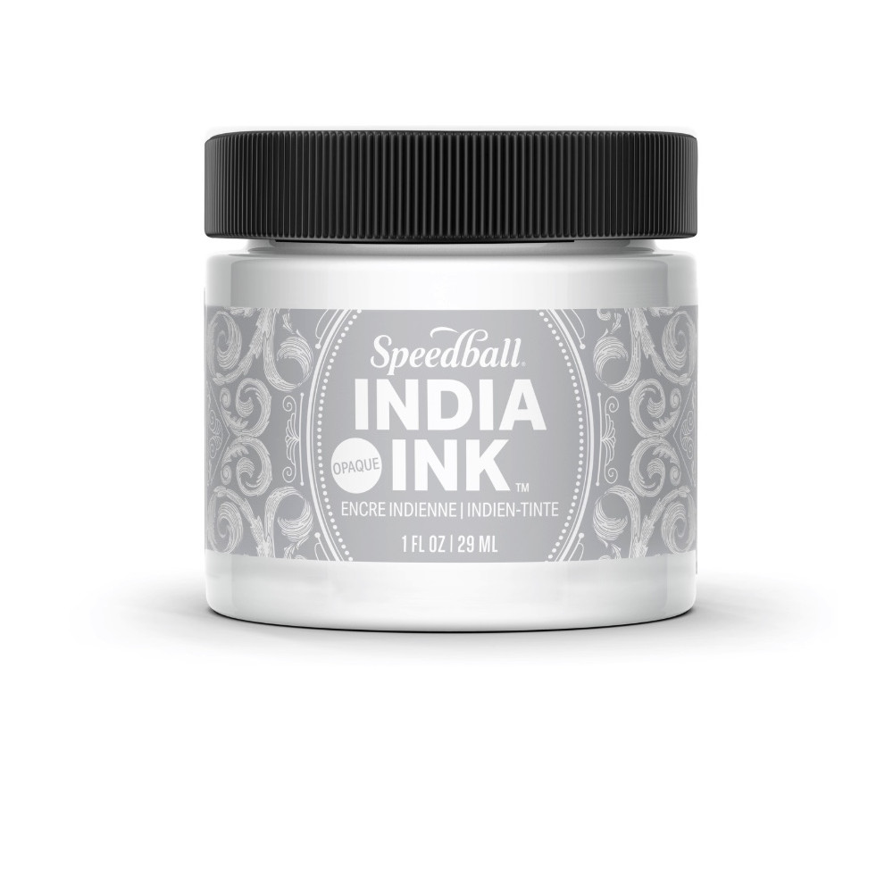Tusz do kaligrafii India Ink - Speedball - Satin White 29 ml