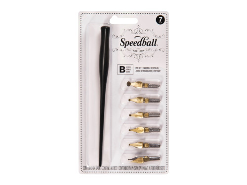 B-Series Calligraphy pen set - Speedball - 7 pcs