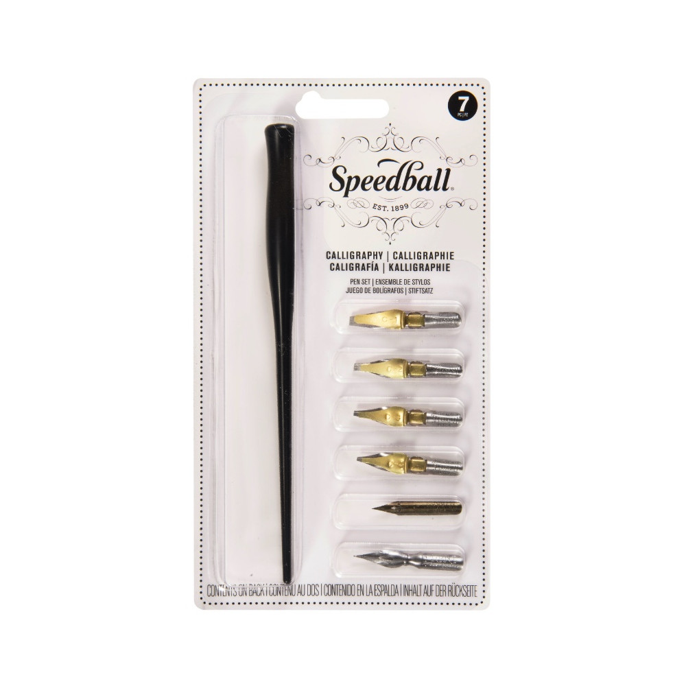 Zestaw do kaligrafii Calligraphy - Speedball - 7 szt.