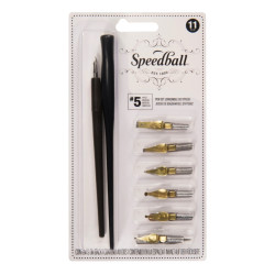 Zestaw do kaligrafii nr 5 Artist - Speedball - 11 szt.