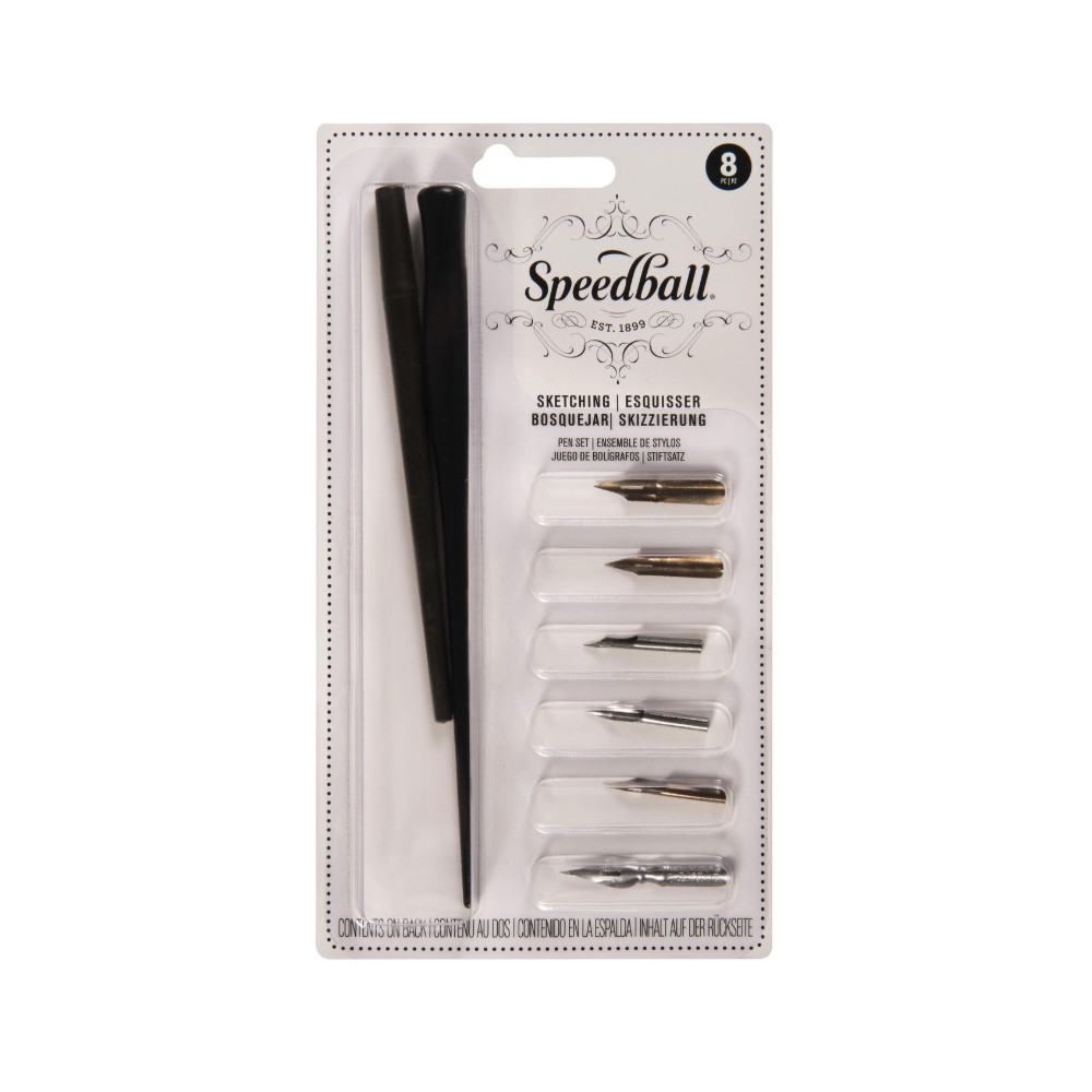 Sketching Pen Set - Speedball - 8 pcs