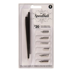 Zestaw do kaligrafii nr 20 General Purpose - Speedball - 8 szt.