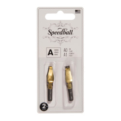 Zestaw stalówek do kaligrafii A0/A1 - Speedball - 2 szt.