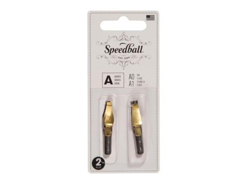 Zestaw stalówek do kaligrafii A0/A1 - Speedball - 2 szt.