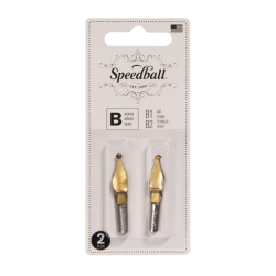 B1/B2 nib set - Speedball - 2 pcs