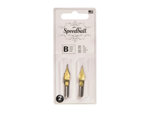 Zestaw stalówek do kaligrafii B5/B6 - Speedball - 2 szt.