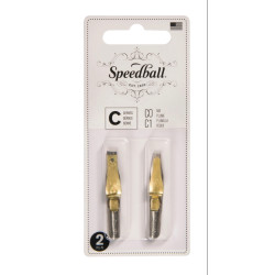 C0/C1 nib set - Speedball - 2 pcs