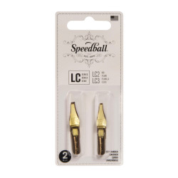 Zestaw stalówek do kaligrafii Left Hand LC2/LC3 - Speedball - 2 szt.