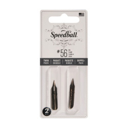 Zestaw stalówek do kaligrafii nr 56 - Speedball - 2 szt.