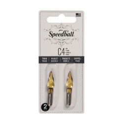 Zestaw stalówek do kaligrafii C4 - Speedball - 2 szt.