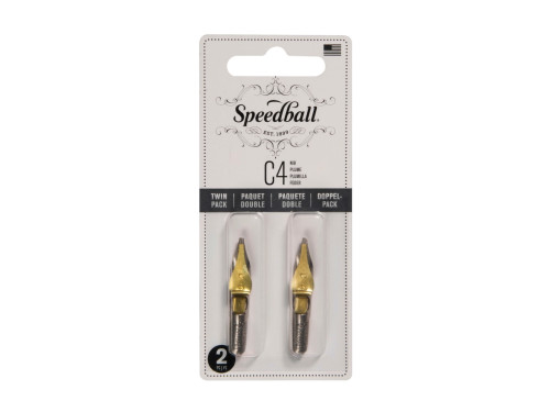 C4 nib set - Speedball - 2 pcs