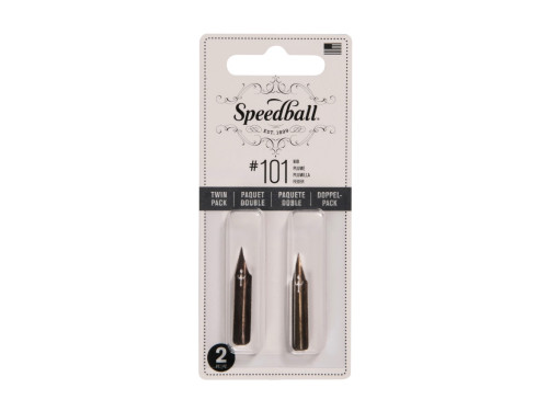 Zestaw stalówek do kaligrafii nr 101 - Speedball - 2 szt.
