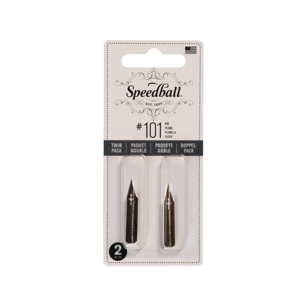 No. 101 nib set - Speedball - 2 pcs
