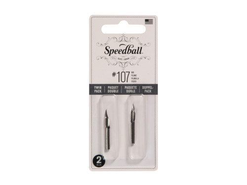 No. 107 nib set - Speedball - 2 pcs