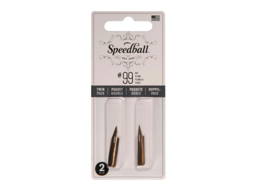Zestaw stalówek do kaligrafii nr 99 - Speedball - 2 szt.