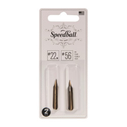 22B/56 nib set - Speedball - 2 pcs
