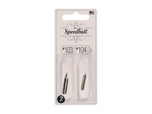 103/104 nib set - Speedball - 2 pcs