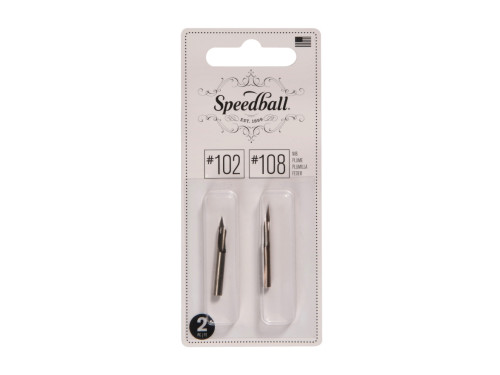 102/108 nib set - Speedball - 2 pcs