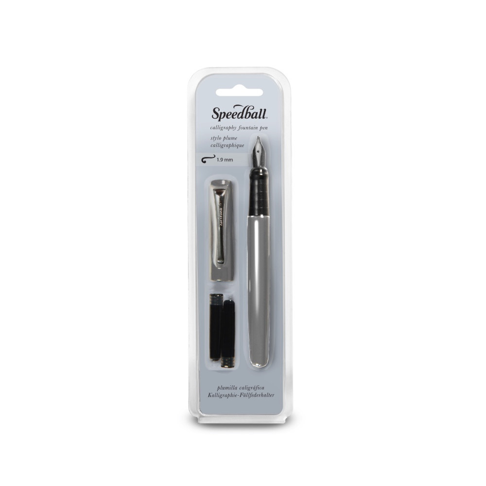 Pióro wieczne - Speedball - Silver 1,9 mm B