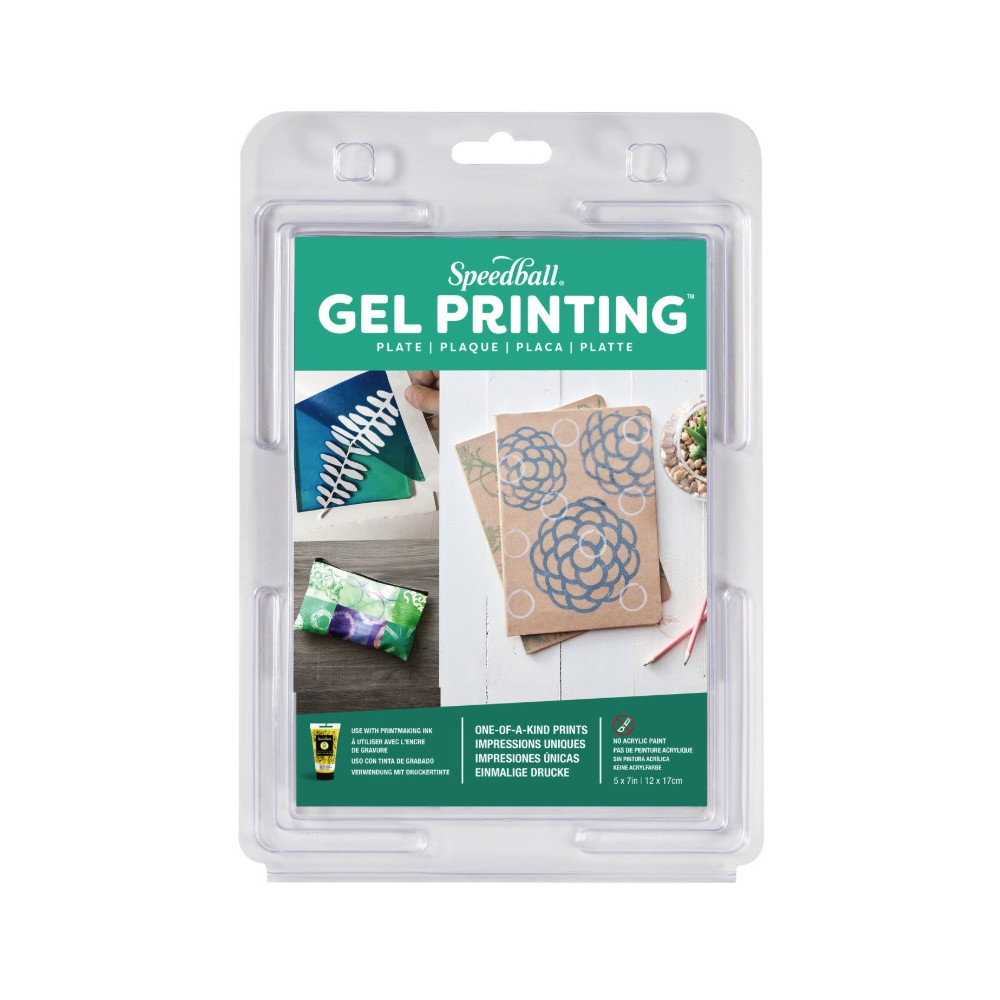 Gel printing plate - Speedball - 12 x 17 cm