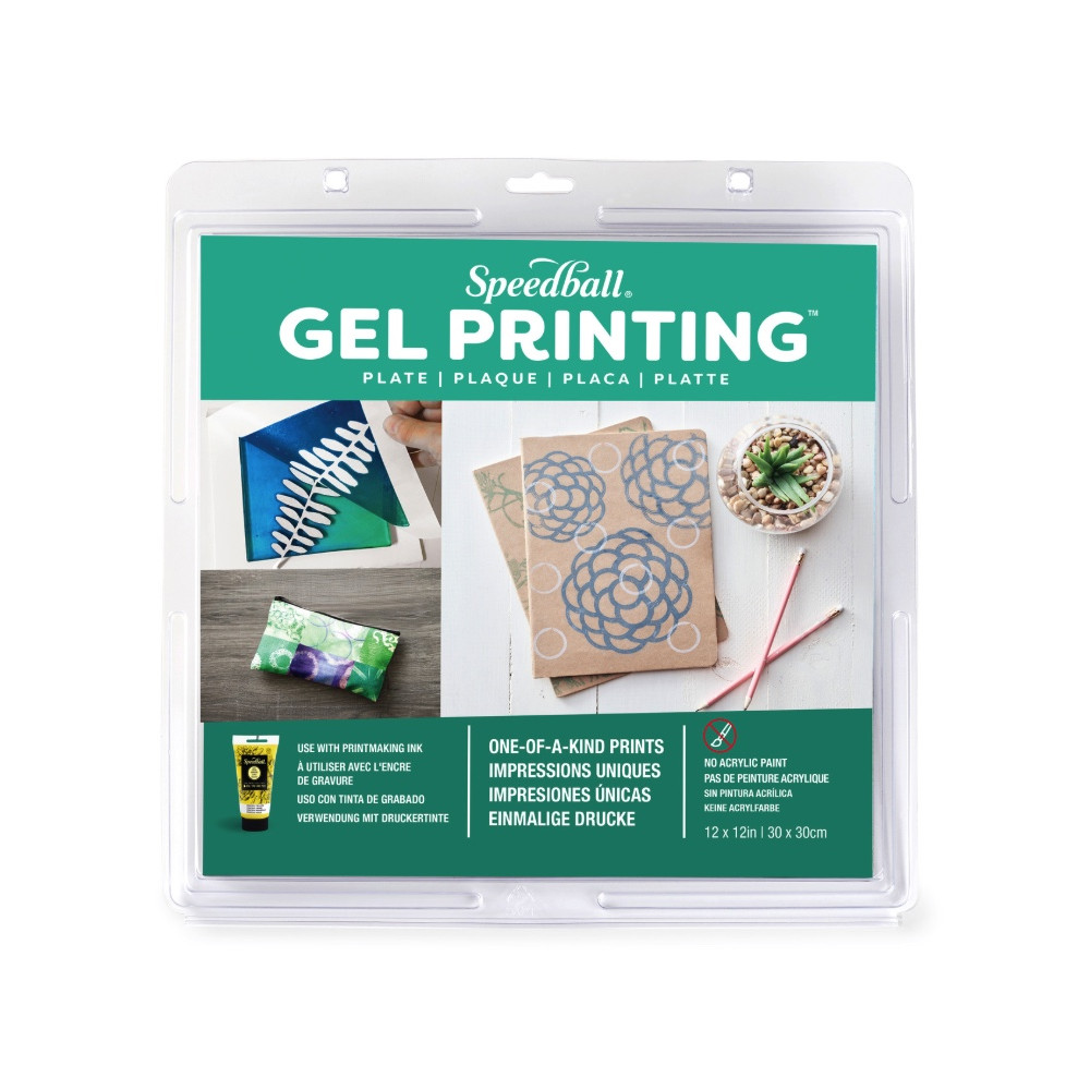Gel printing plate - Speedball - 30 x 30 cm