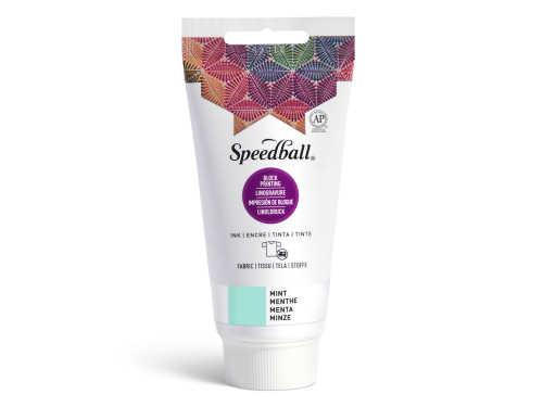 Fabric Block Printing Ink - Speedball - Mint 75 ml