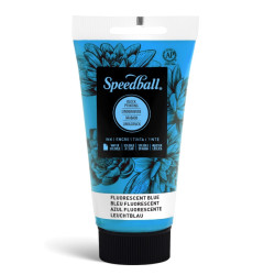 Farba do linorytu Water-Soluble Ink - Speedball - Fluo Blue 75 ml