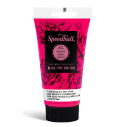 Farba do linorytu Water-Soluble Ink - Speedball - Fluo Hot Pink 75 ml