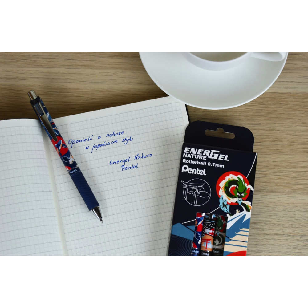 EnerGel Nature rollerball pen - Pentel - Koi 0,7 mm